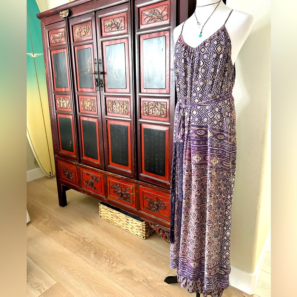 Anthropologie strappy dress, size medium